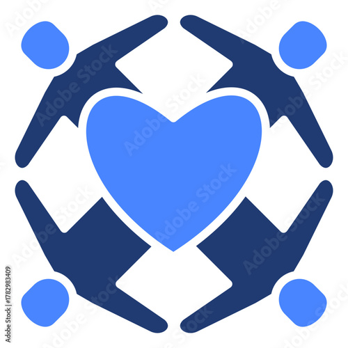 Solidarity  Icon Element For Design