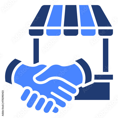 Fair Trade  Icon Element For Design