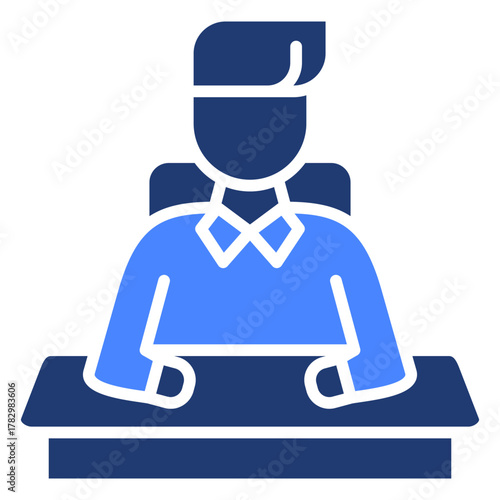 Chairman  Icon Element For Design