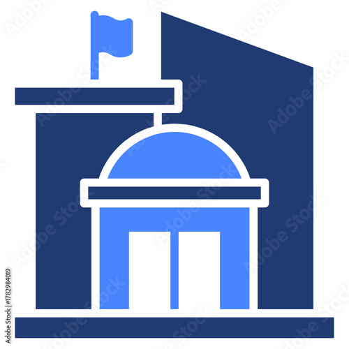 Embassy  Icon Element For Design