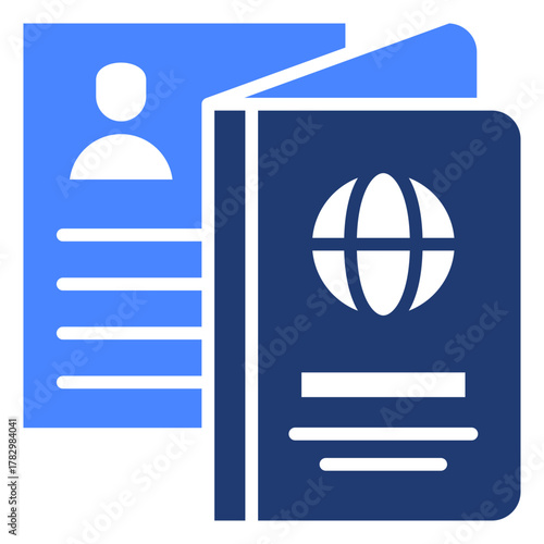 Immigration  Icon Element For Design