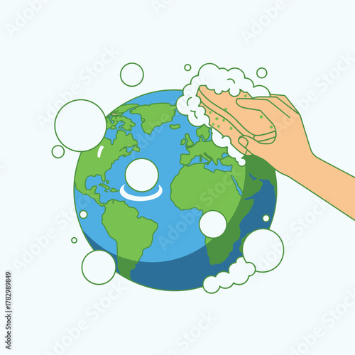 Cleaning the Earth - A Call for Environmental Responsibility.