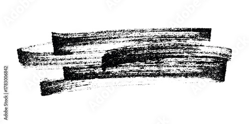 Brush paint stroke texture swatch Hand painted background Ink scribble dab clipart Paint smudge for tags and stamps design