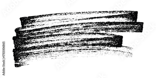 Brush paint stroke texture swatch Hand painted background Ink scribble dab clipart Paint smudge for tags and stamps design