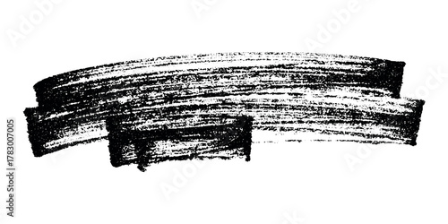 Brush paint stroke texture swatch Hand painted background Ink scribble dab clipart Paint smudge for tags and stamps design