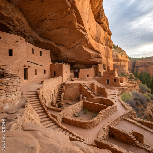 adobe castle in a-fantasy desert kingdom