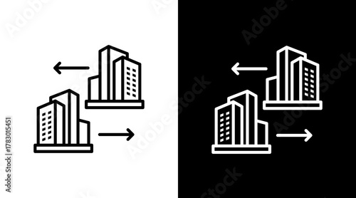Incorporation White Icon Set Design