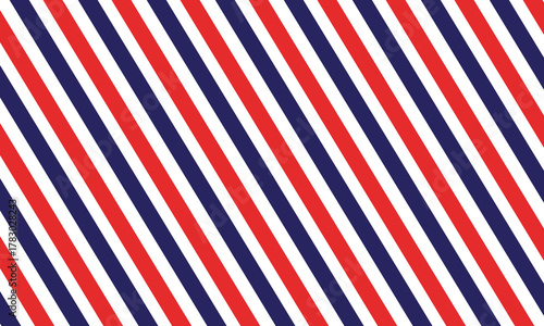 7507822 Classic retro background diagonal stripes red blue color, vector color stripes flag, airmail .vector illustration. EPS 10 .