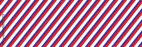 7507822 Classic retro background diagonal stripes red blue color, vector color stripes flag, airmail .vector illustration. EPS 10 .