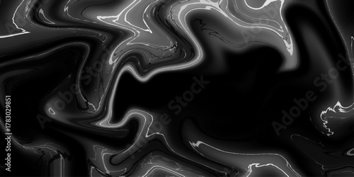 Gray and black marble texture color combination, modern art painting, fashion print, design element. Marble wall black pattern ink swirl gray graphic background. Liquid Marbling Style Texture bg.