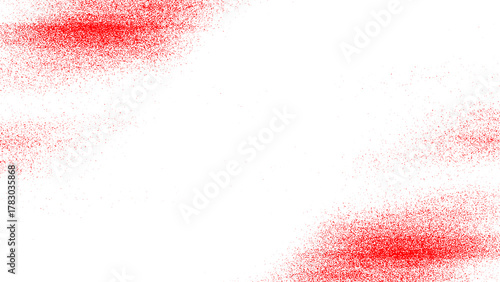 Vibrant red powder explosion creating dynamic abstract background for energetic design projects and bold artistic statements