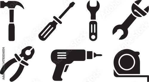 set of different tools