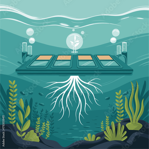 Underwater Plant Cultivation System