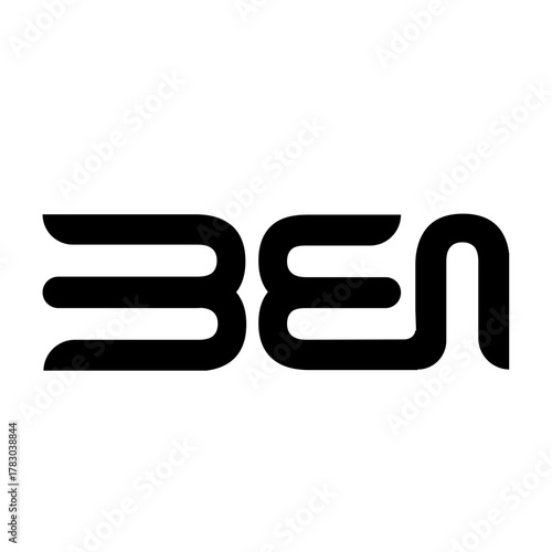 Logo with Letter Ben