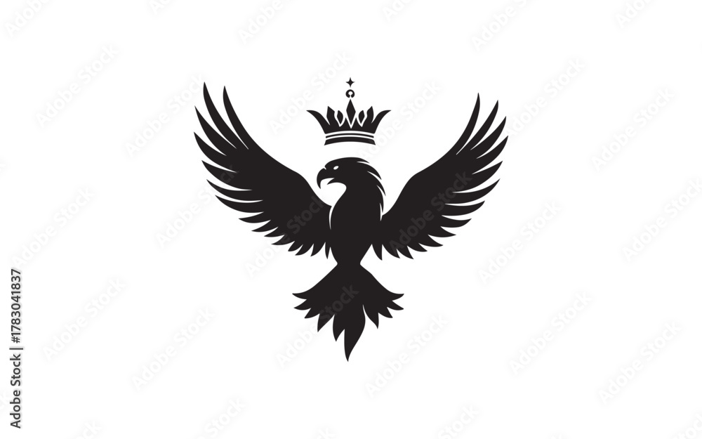 Obraz premium eagle in the form of an eagle