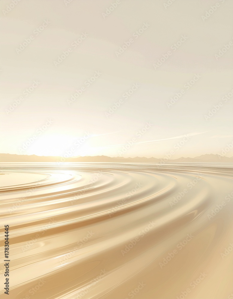 Naklejka premium desert sand dunes