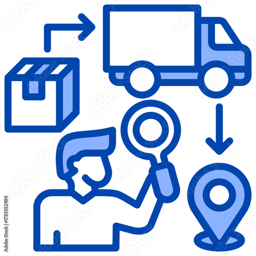 Order Tracking Icon Element For Design Free Download Order Tracking Icon Element For Design - GFXLoad