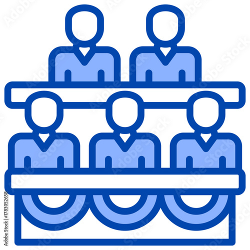 Parliament Icon Element For Design