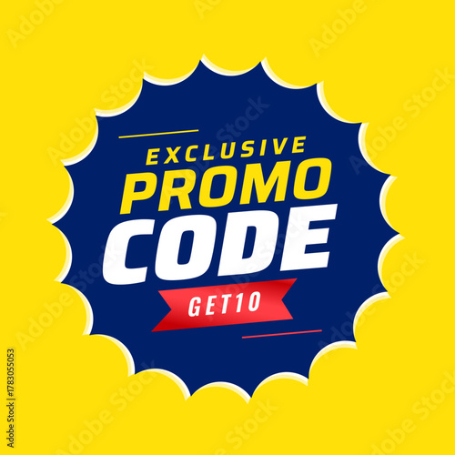 special promo voucher code label for price reduction