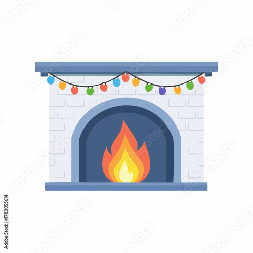 vector illustration of a burning stove with fire, vector illustration of a burning stove, vector illustration of a fireplace, 