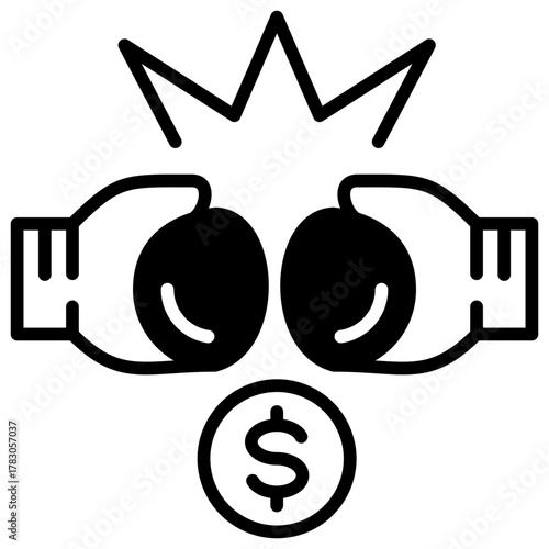 Rivalry Icon Element For Design