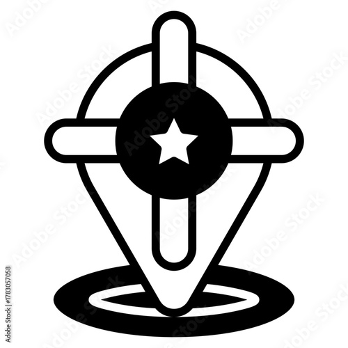 Positioning Icon Element For Design