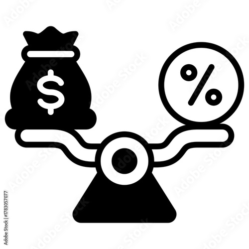 Scale Icon Element For Design