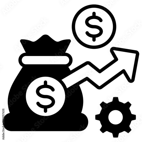 Optimization Icon Element For Design