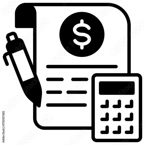 Assessment Icon Element For Design