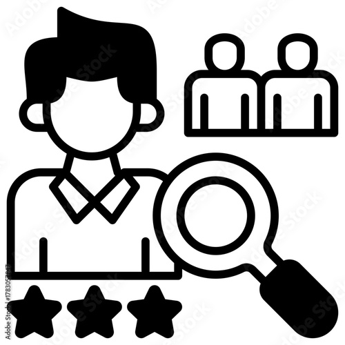 Talent Acquisition Icon Element For Design