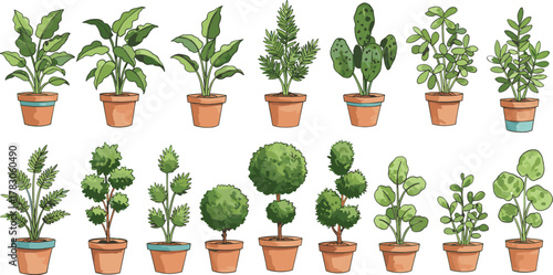 Minimal line art people character icons set, showing various everyday activities, work, rest, communication, hobbies, and lifestyle in modern outline vector illustration style.