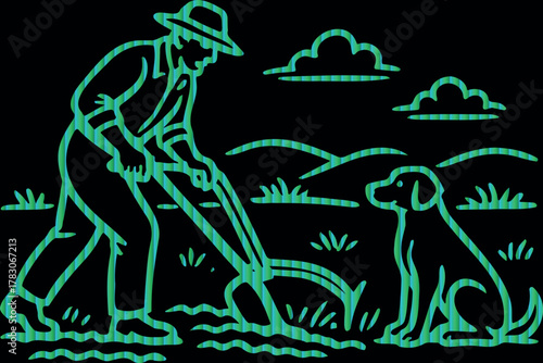 Green Fields and Loyal Companion