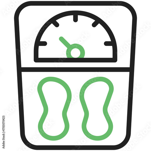 Scale of Health: A detailed view of a classic weight scale, highlighting its function as a tool for health monitoring and well-being.