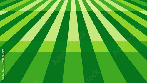 Green striped pattern angled perspective