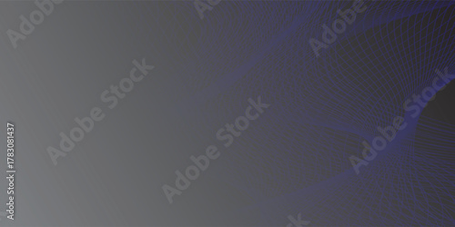 Abstract Stunning contour line pattern art. The arrangement of wavy lines forms an elegant abstract art.