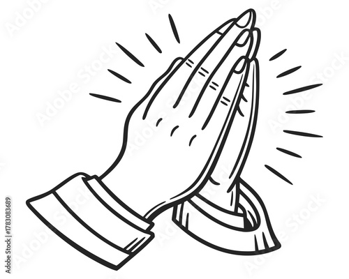 Praying hands