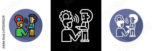 Listening Skills triplestyle icon