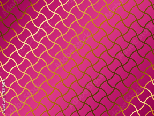 分銅繋ぎ、m12マゼンタB