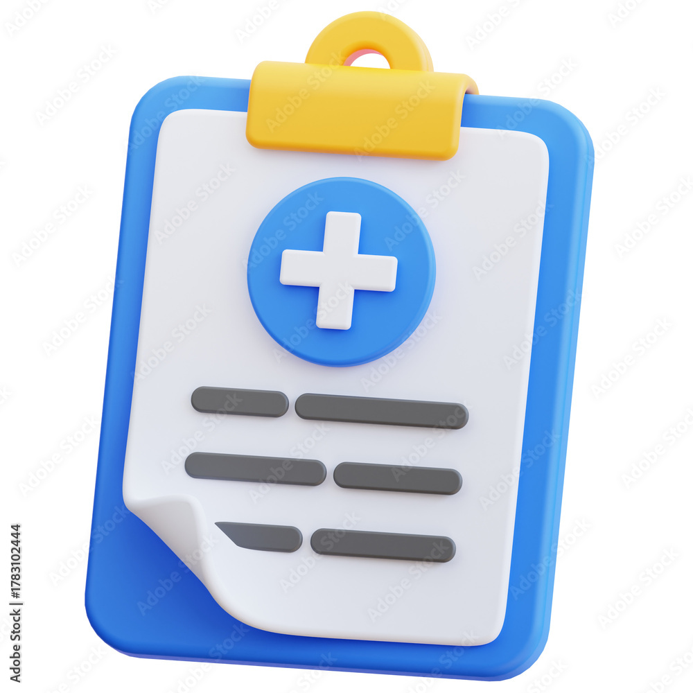 Obraz premium 3D Medical Checkup