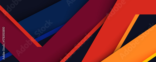 Colorful abstract striped background design