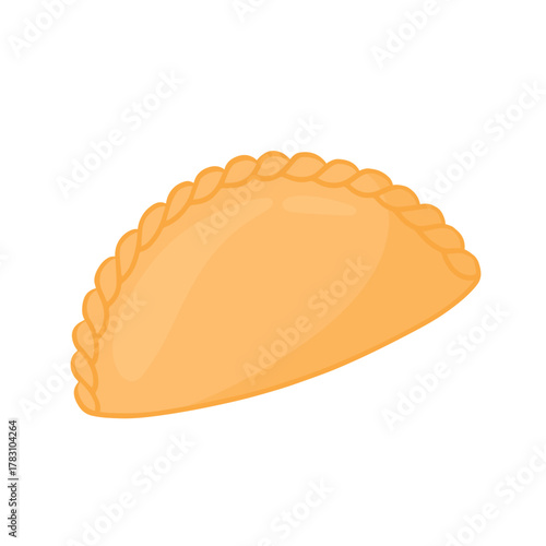 Empanadas Snack Dessert Food Vector Illustration