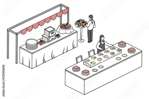 3d rendered illustration of a power plant