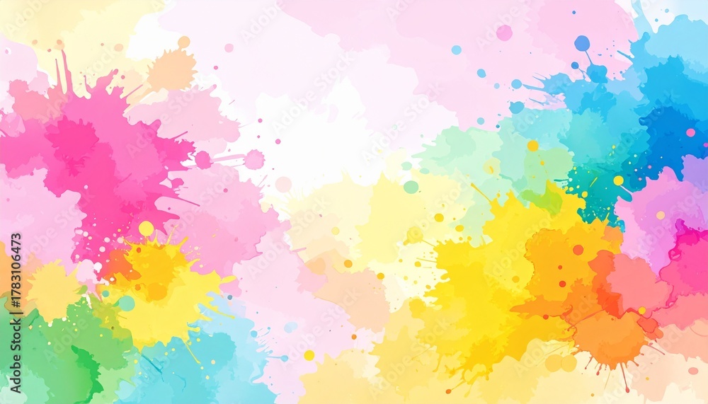 Fototapeta premium abstract colorful background, colorful watercolor background, abstract watercolor background, 