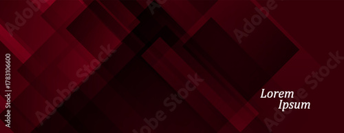 abstract dark red banner with diagonal lines. vector illsutration eps 10