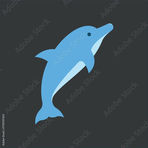 Blue Dolphin icon for natural marine and environmental visuals.