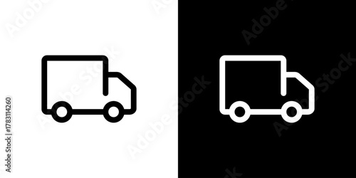 運送トラック・配送のアイコン