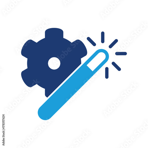 magic setting colored icon vector design good for web or mobile app