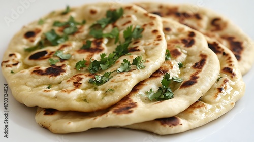 Softer and richer than plain naan has a beautiful golden shine