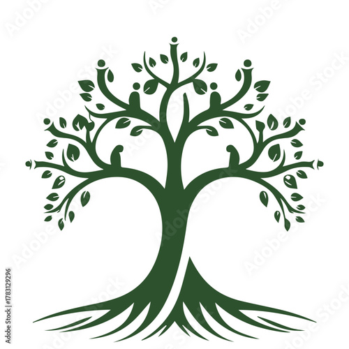 World Adoption Day vector set with heart, family silhouettes, globe, embracing hands, puzzle home, unity, hope, and love symbols in a clean minimalist style.