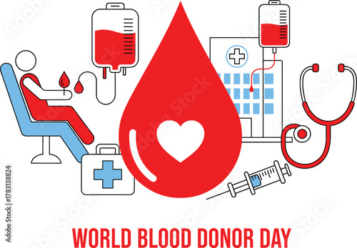 World Blood Donor Day : Celebrate Lifesaving Heroes and Promote Blood Donation